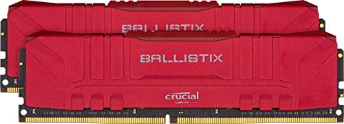 メモリー Crucial BALLISTIX 16GB DDR4-3600 LED Crucial Ballistix 3600 DDR4 Kit 16GB DRAM Desktop Gaming Memory